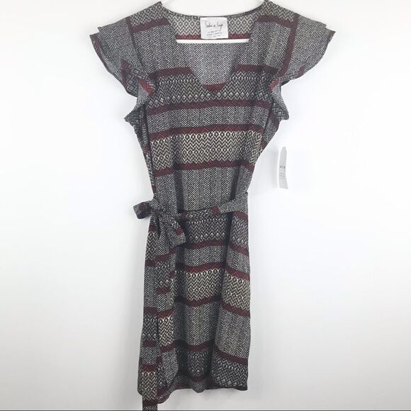 NEW Sadie & Sage Tribal Print Mini dress - Picture 1 of 9